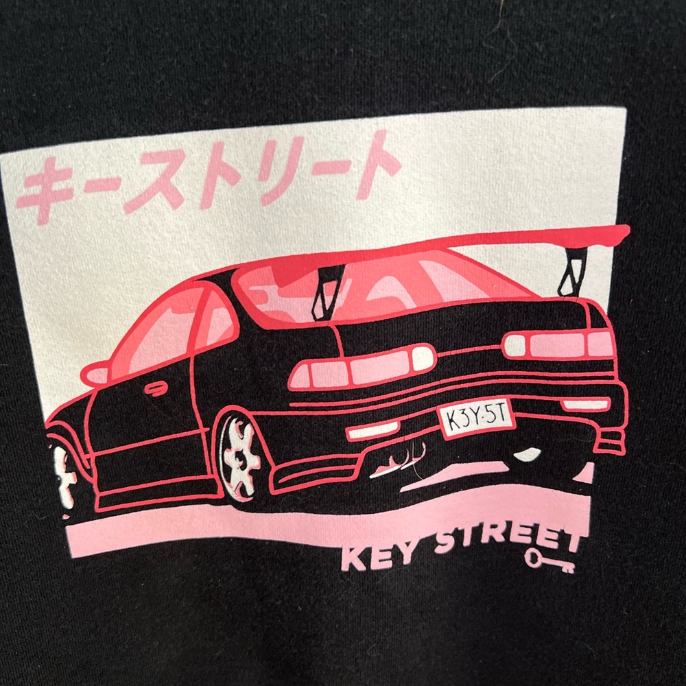 🏁🏎️Key Street Hoodie | Black | Men’s Size XL